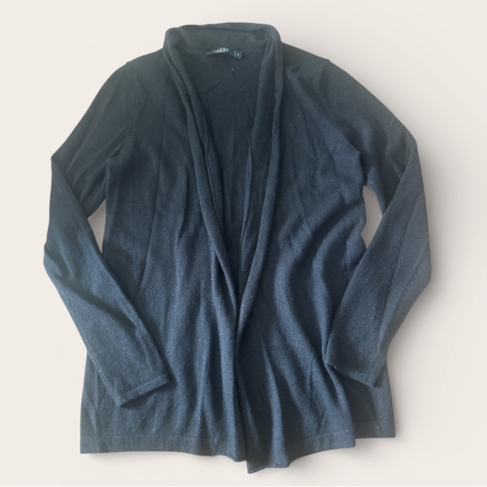 LUSSO ⭐️ open front cashmere cardigan